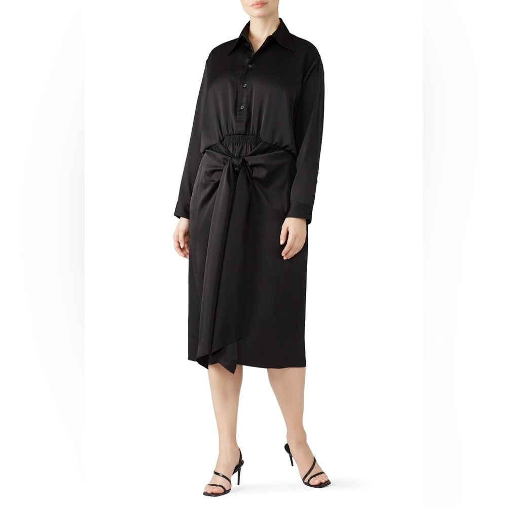 Tome Black Bow Front Shirtdress
ADD TO HEARTS
Tome